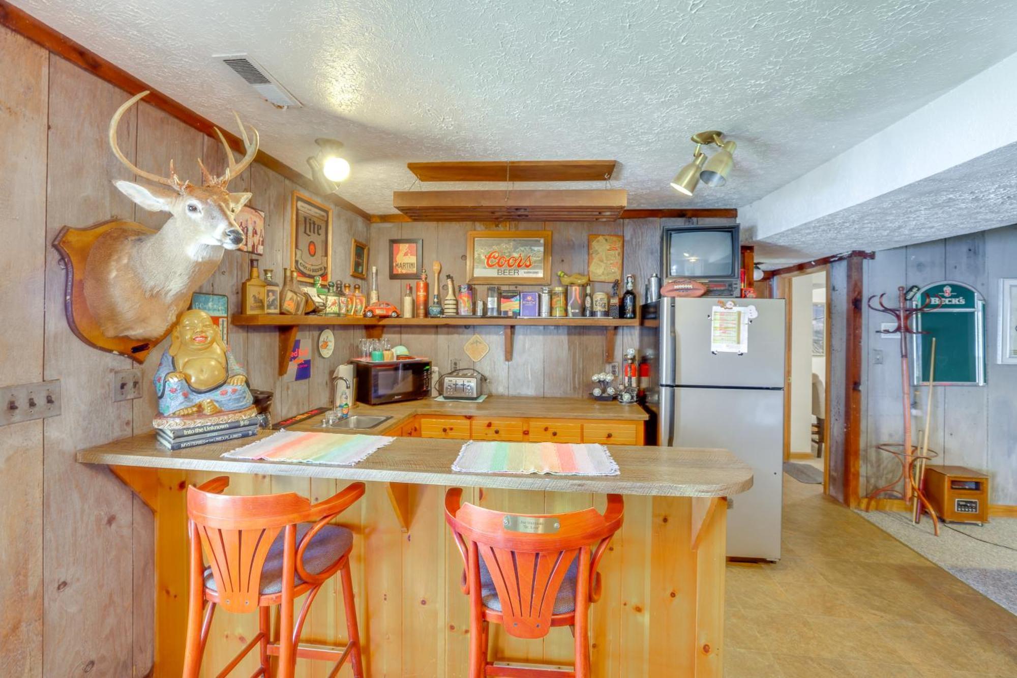 Smith Mountain Lake Retreat With Private Beach! Huddleston Exterior foto